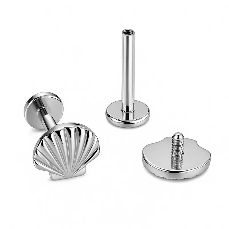Peça Labret Concha Curvo