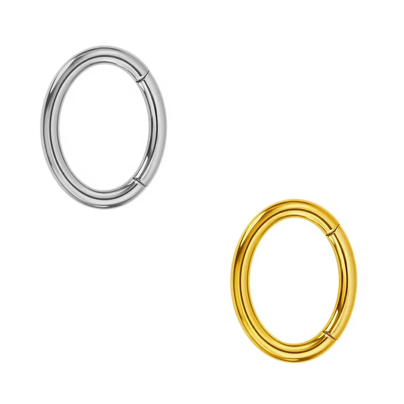 Peça Argola Oval Lisa